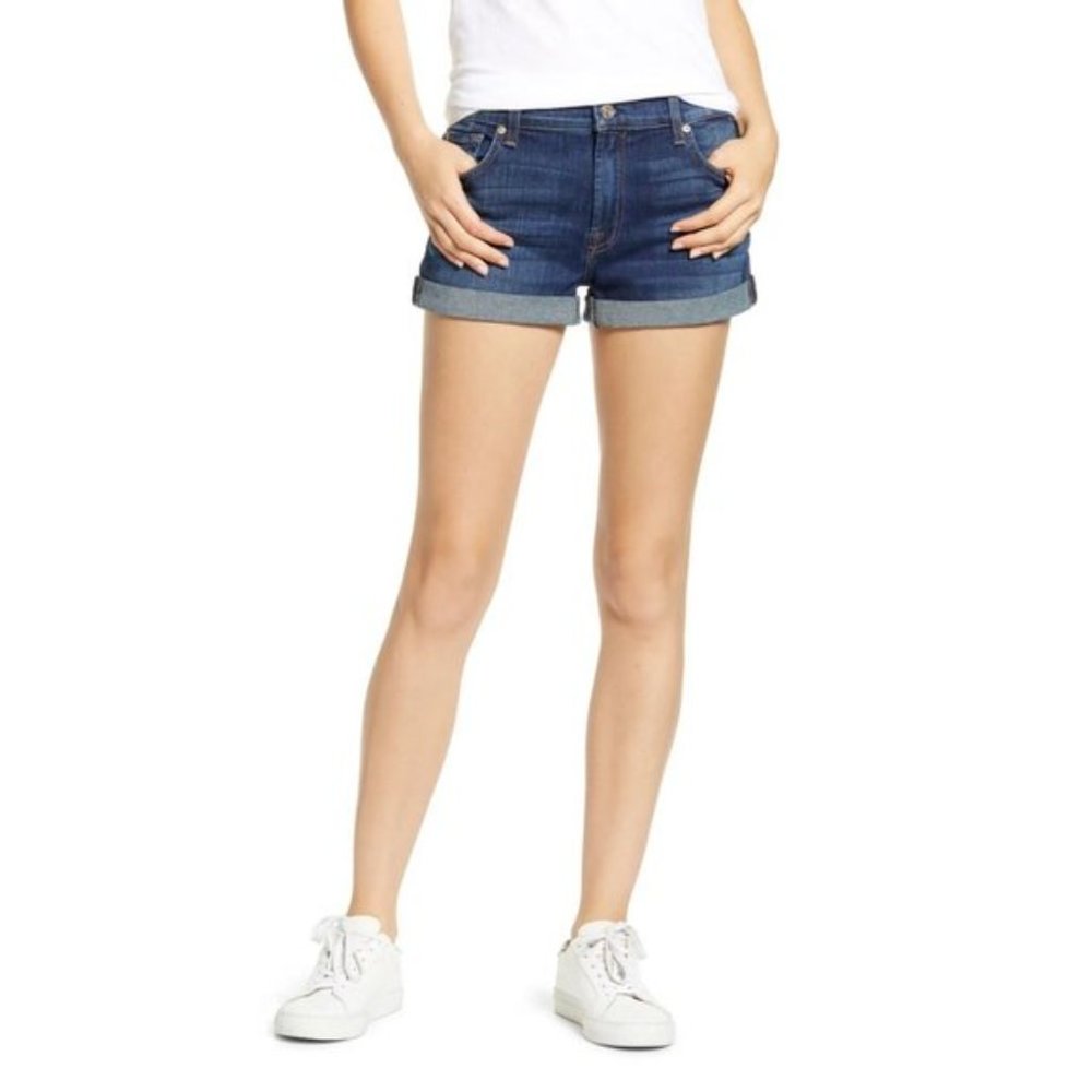 VGW 7 for all mankind denim shorts